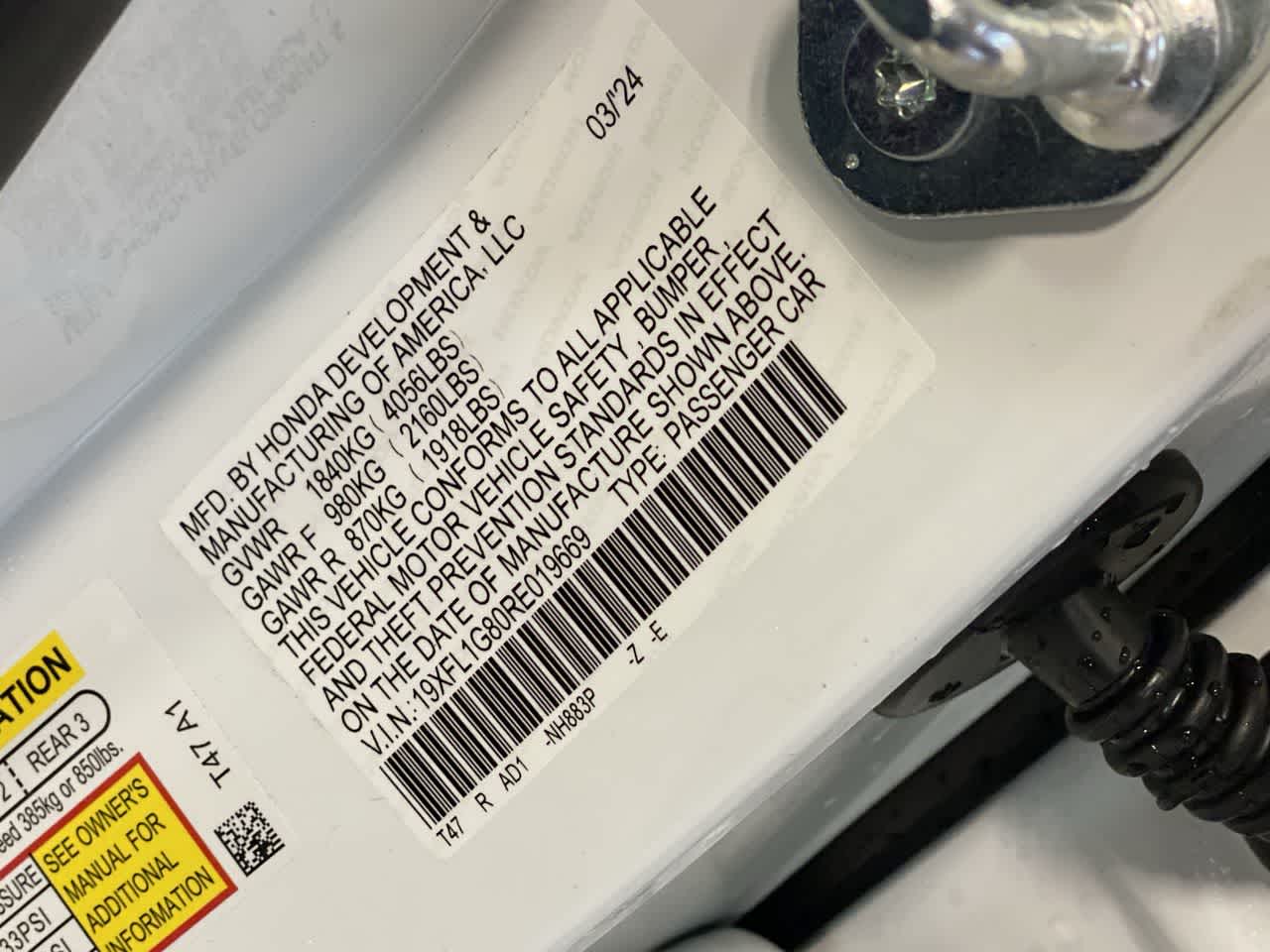 2024 Honda Civic Sport Touring