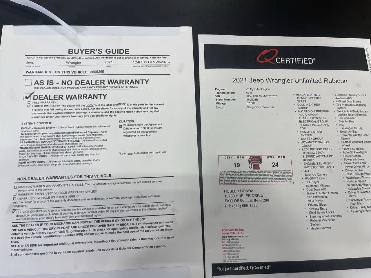 2021 Jeep Wrangler Unlimited Rubicon