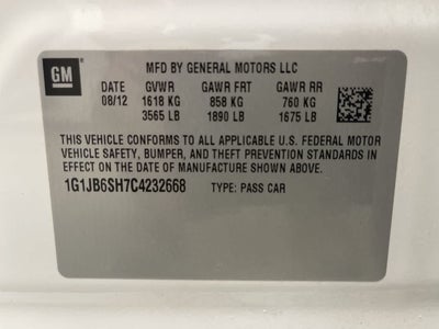 2012 Chevrolet Sonic LS