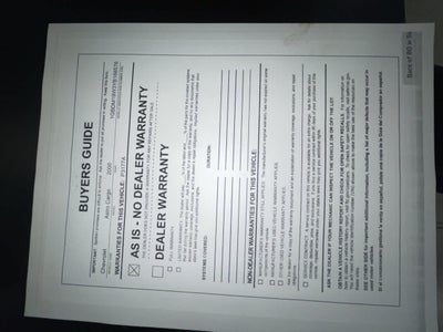 2000 Chevrolet Astro w/YF7