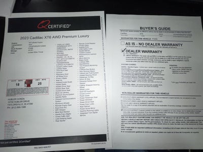2023 Cadillac XT6 AWD Premium Luxury