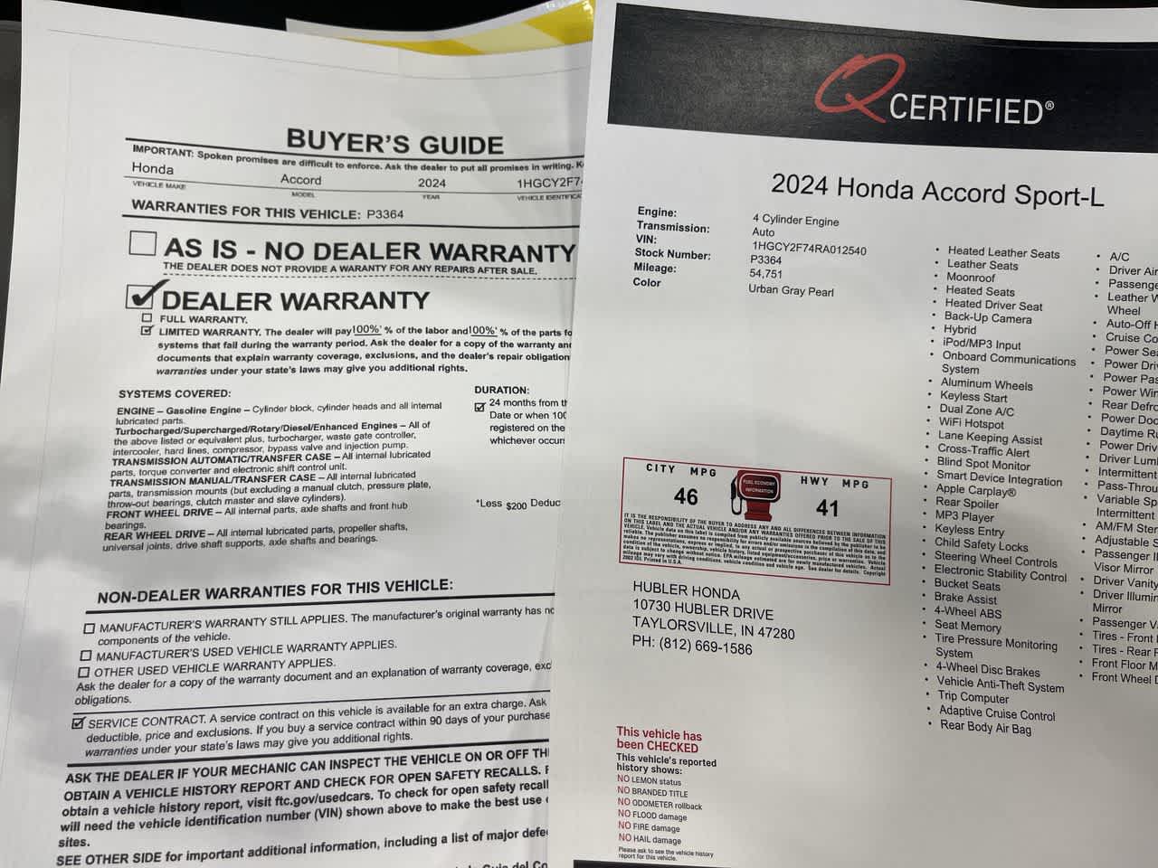 2024 Honda Accord Sport-L