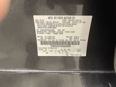 2016 Ford Flex Limited w/EcoBoost