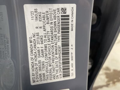 2024 Honda Civic Sport