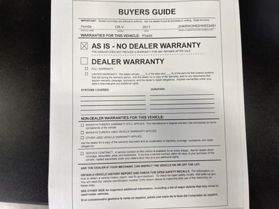 2017 Honda CR-V EX-L