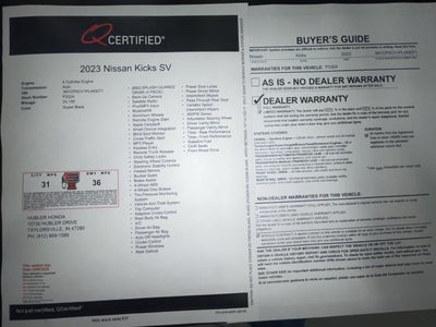 2023 Nissan Kicks SV