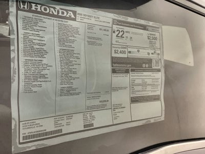 2025 Honda Odyssey Elite