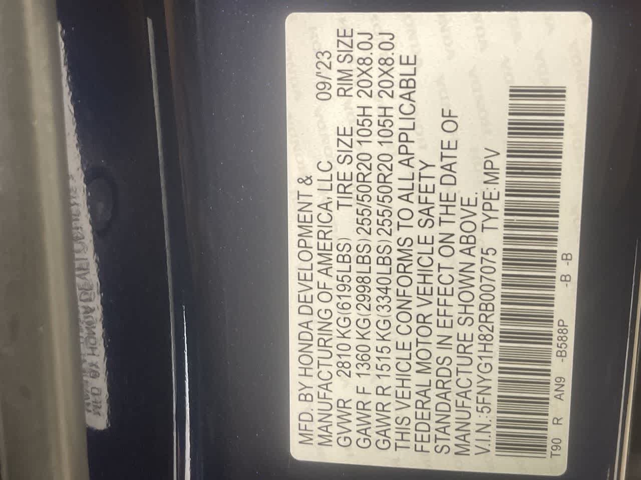 2024 Honda Pilot Elite