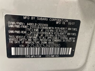 2018 Subaru Forester Premium