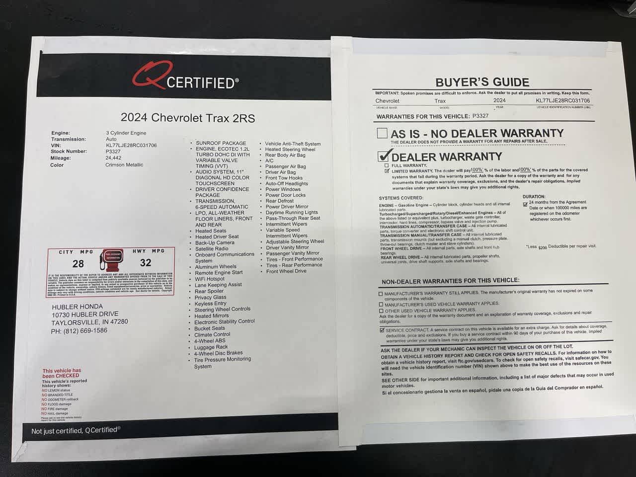 2024 Chevrolet Trax 2RS