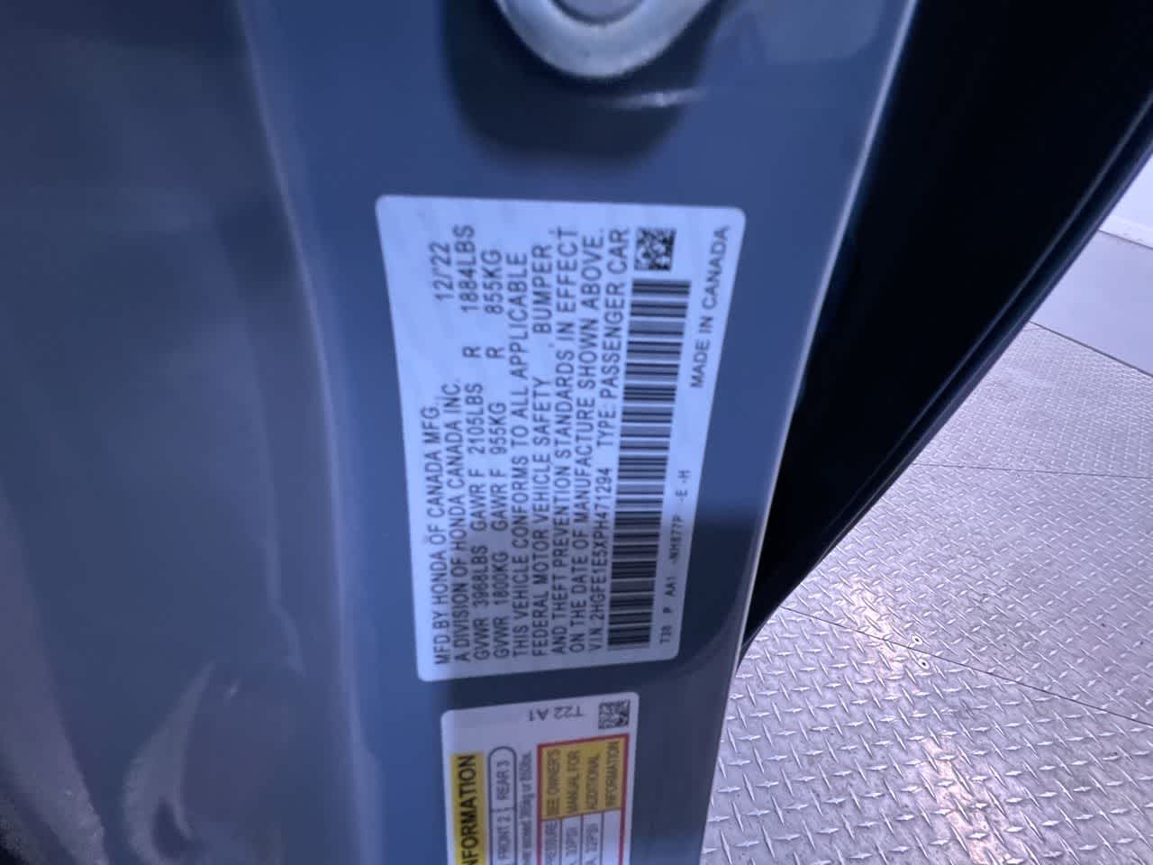 2023 Honda Civic Si SI