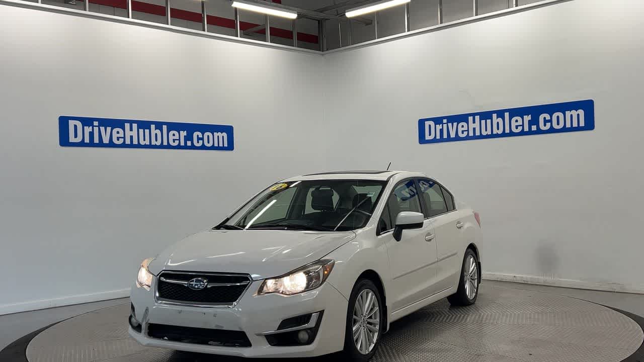 2016 Subaru Impreza Sedan Premium
