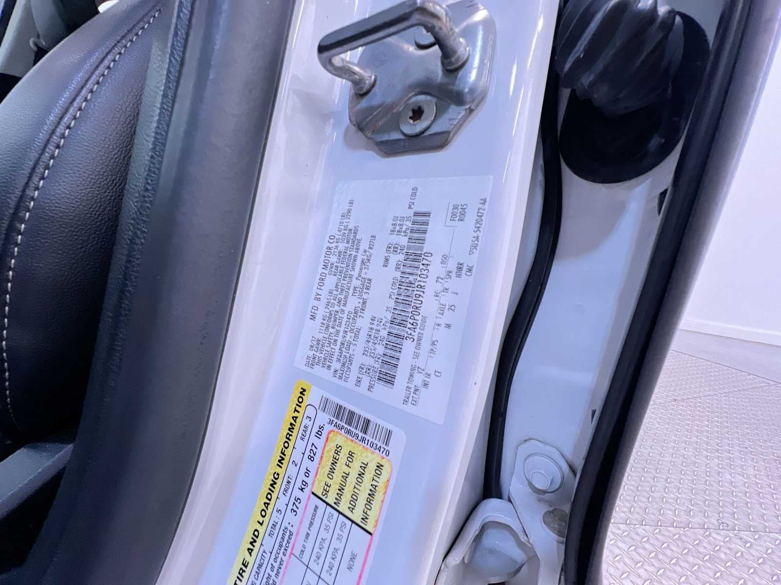 2018 Ford Fusion Hybrid Titanium