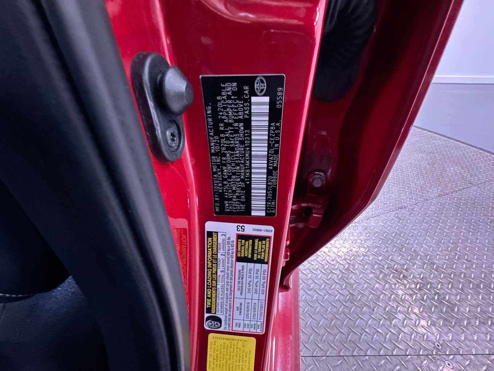 2021 Toyota Camry XSE