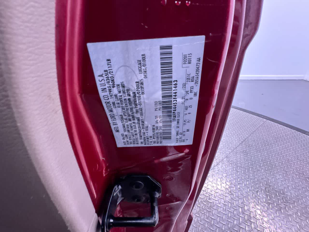 2003 Ford Mustang Deluxe