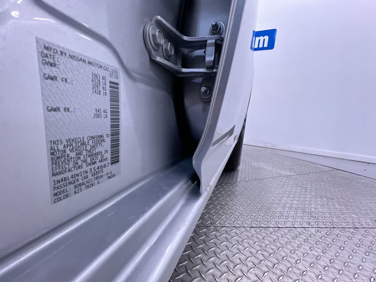 2026 Nissan Altima SV