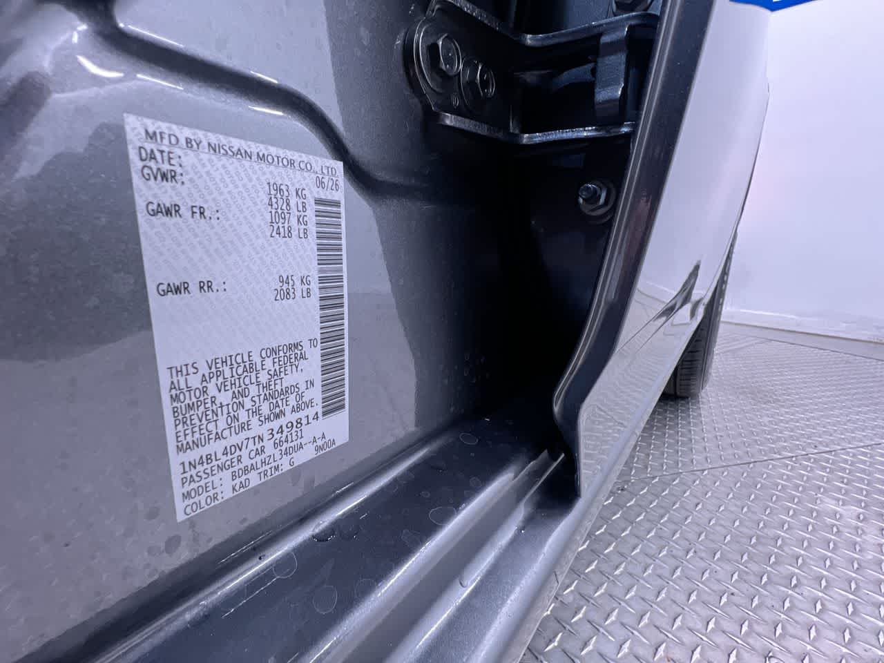 2026 Nissan Altima SV