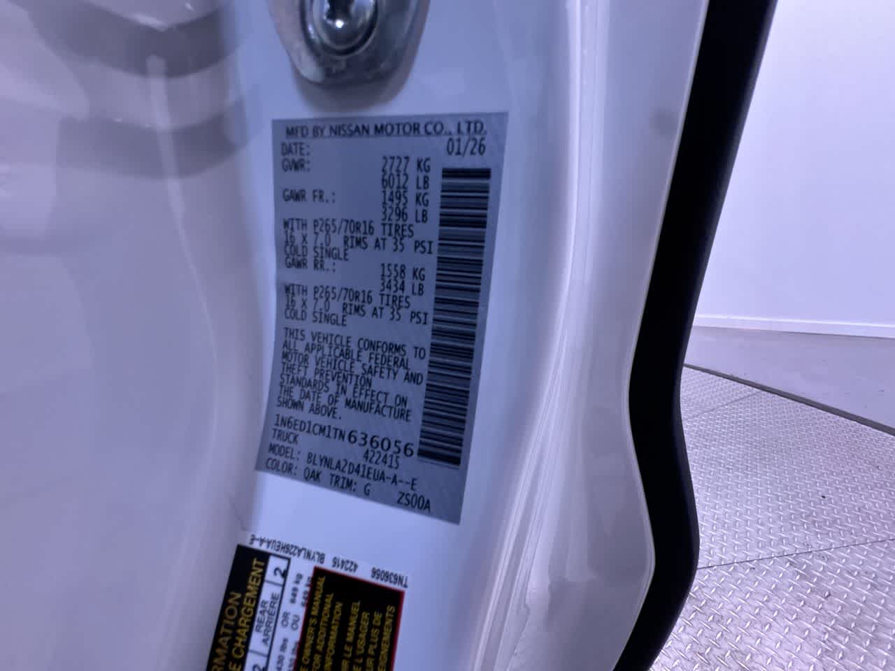 2026 Nissan Frontier S