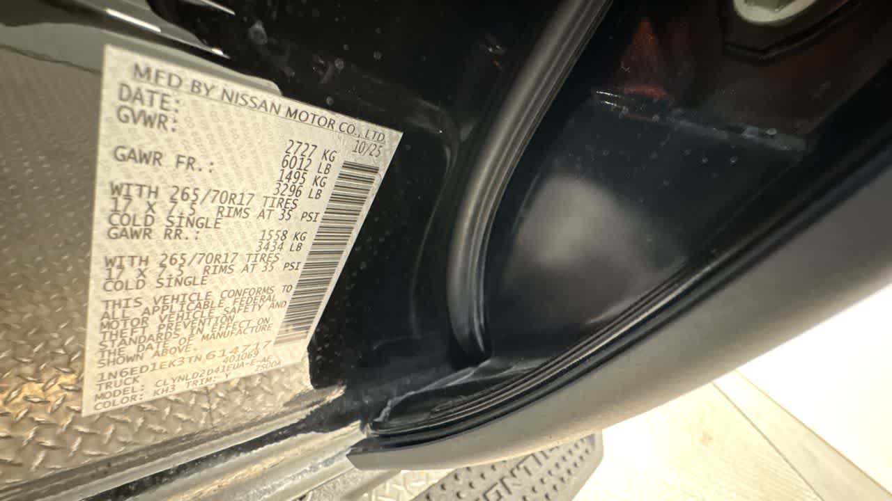 2026 Nissan Frontier PRO-4X