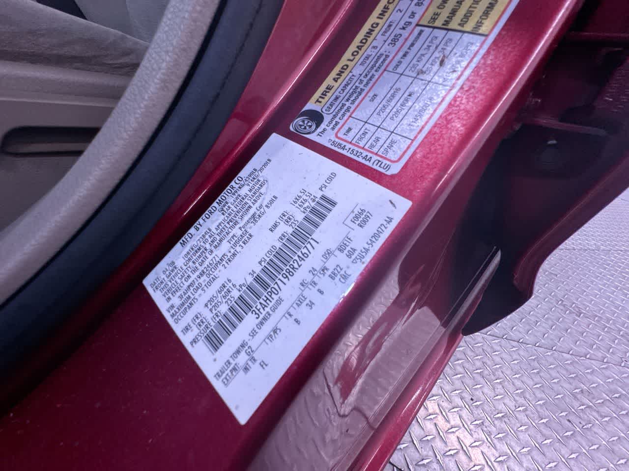 2008 Ford Fusion SE