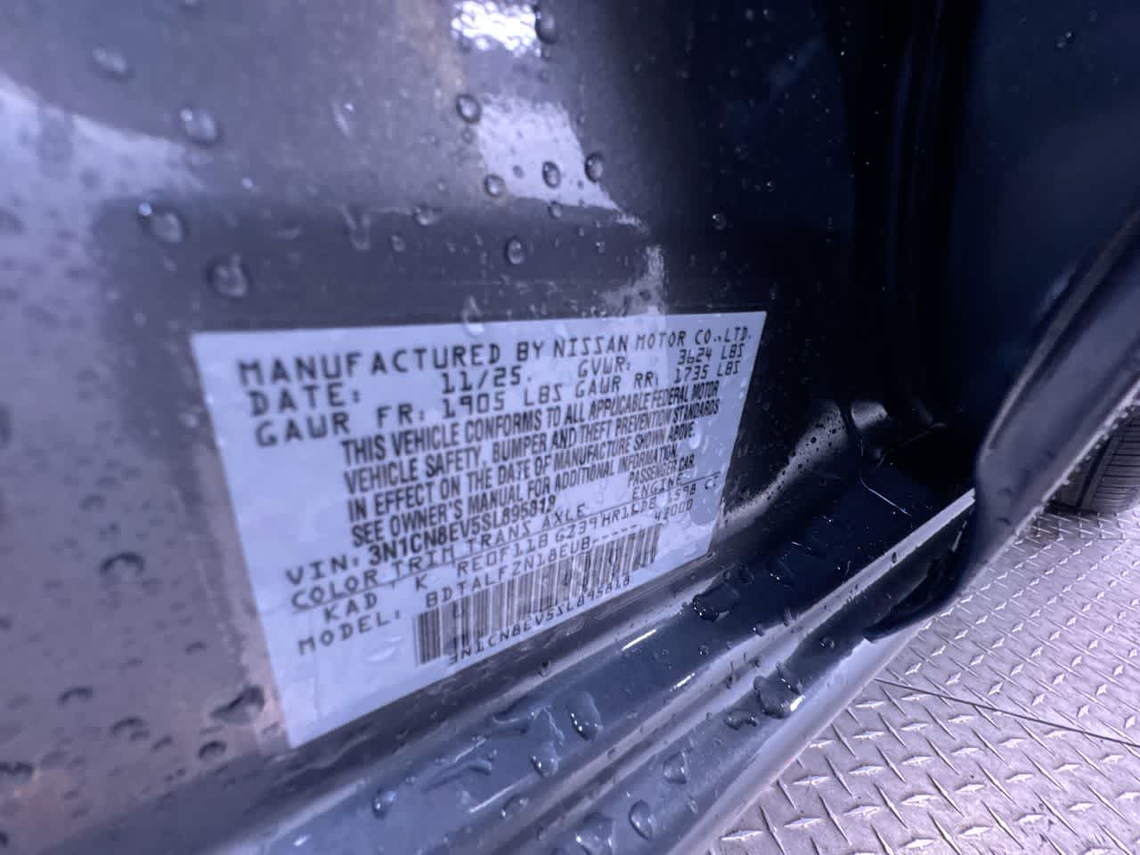 2025 Nissan Versa SV