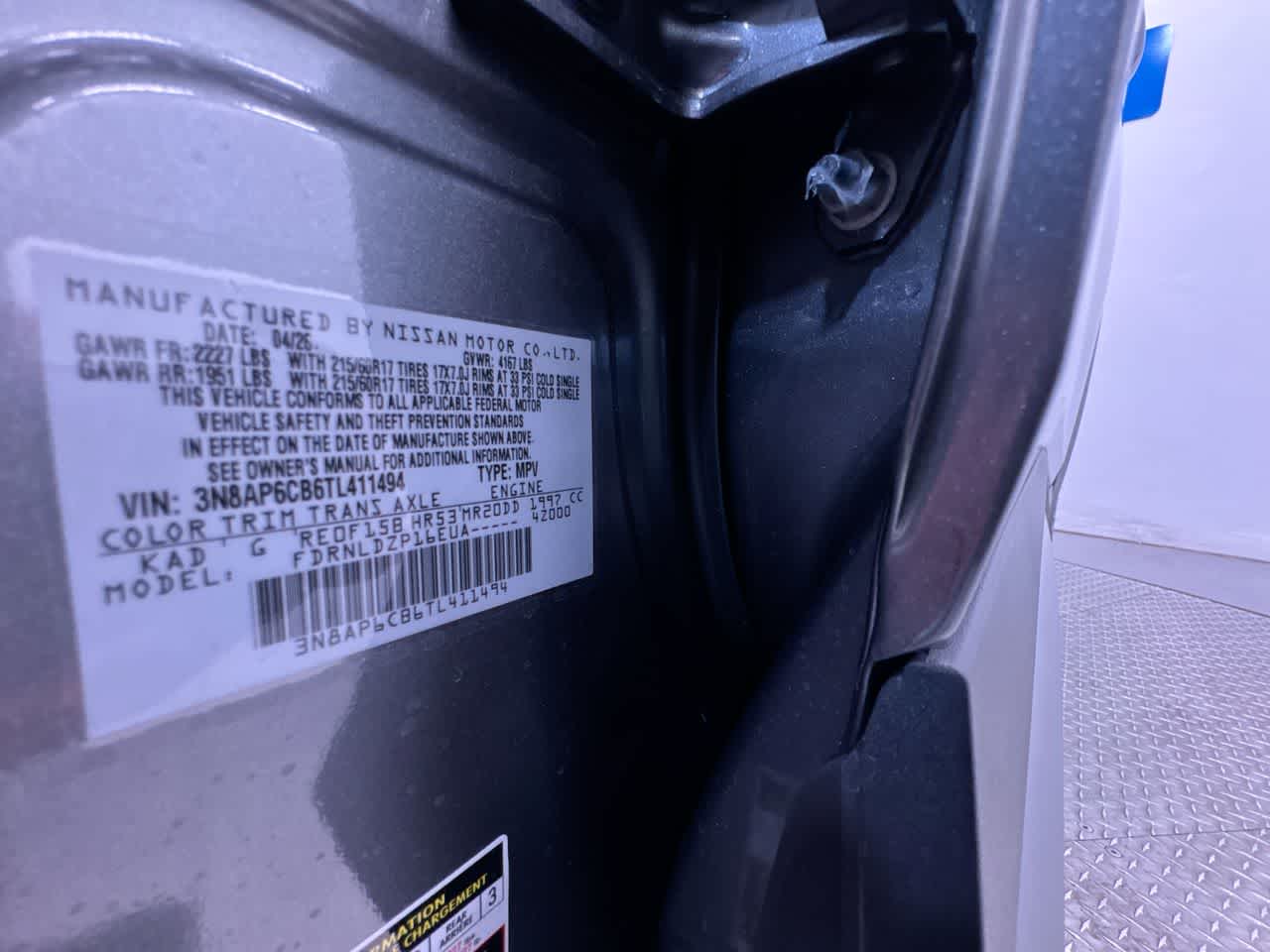 2026 Nissan Kicks SV