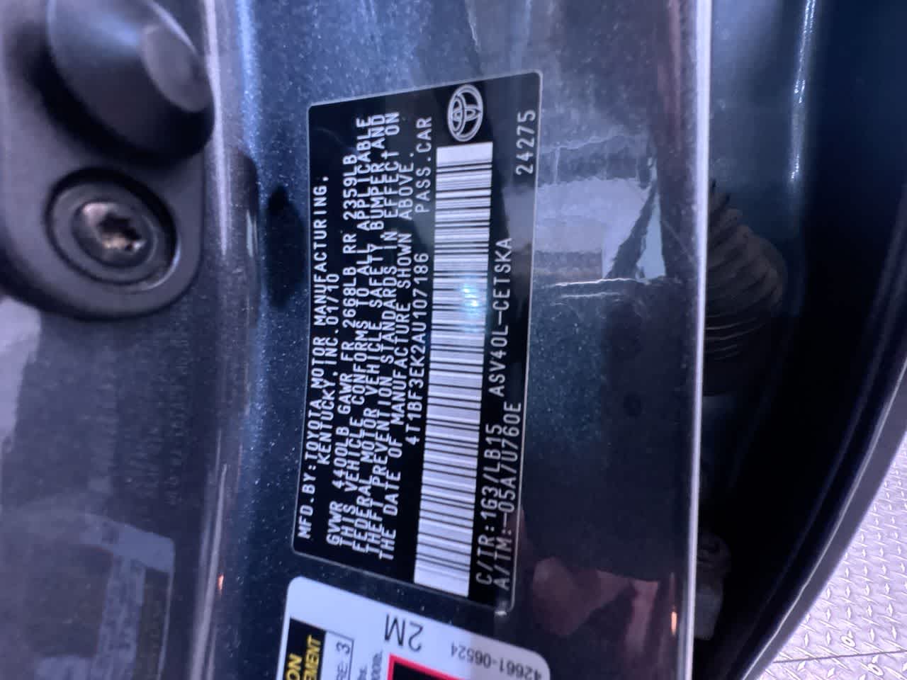2010 Toyota Camry SE