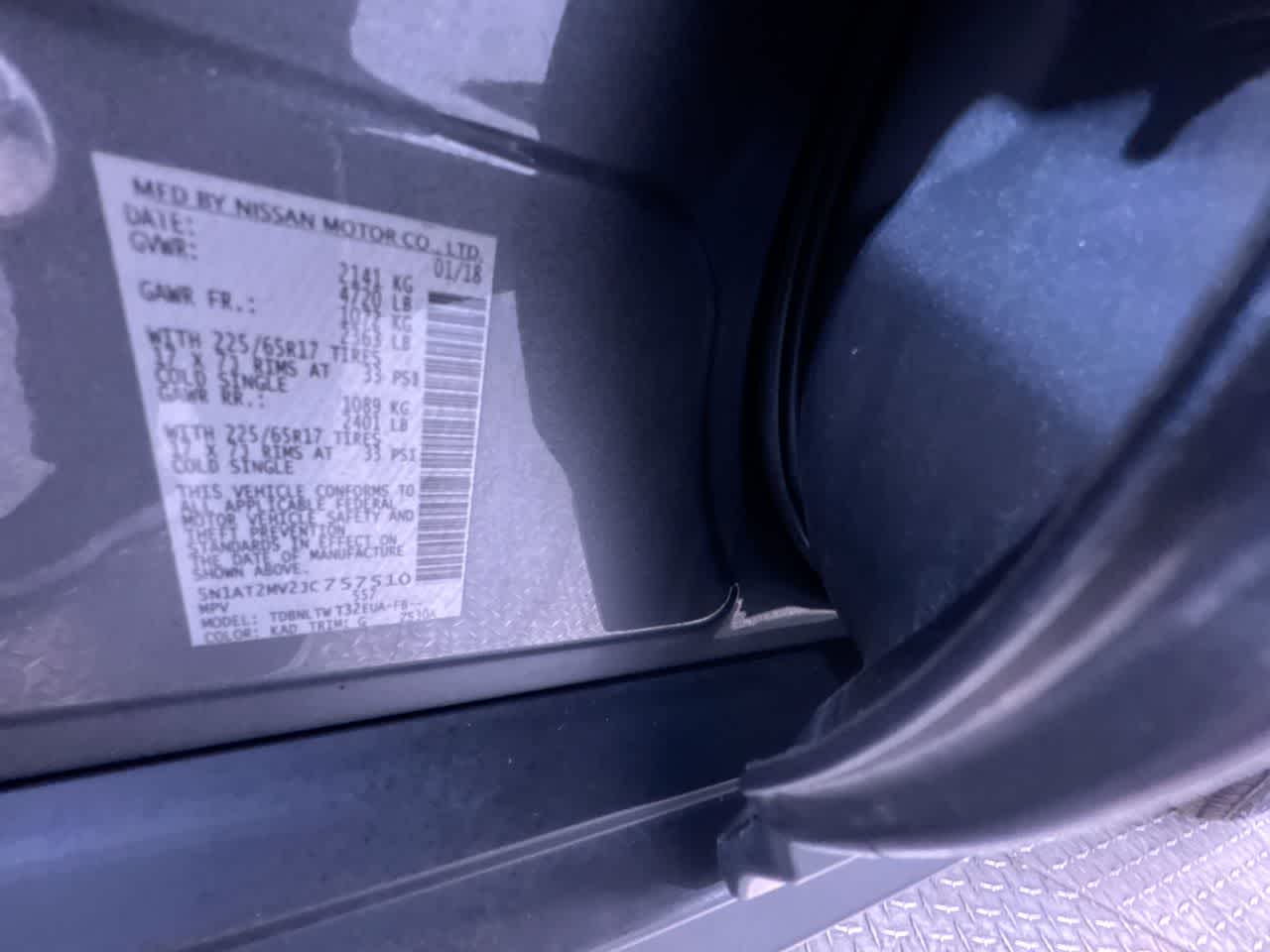 2018 Nissan Rogue SV