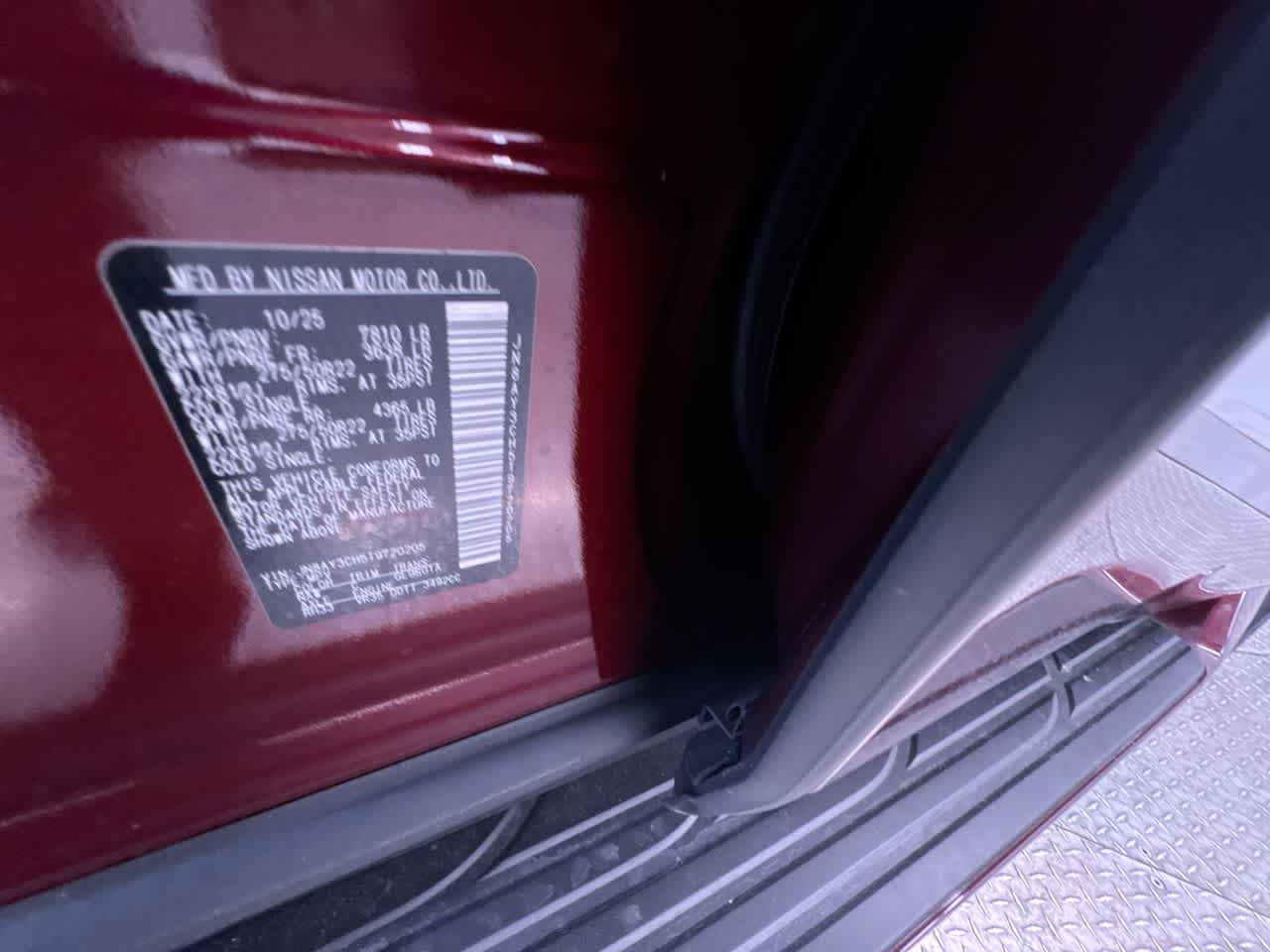 2026 Nissan Armada Platinum Reserve