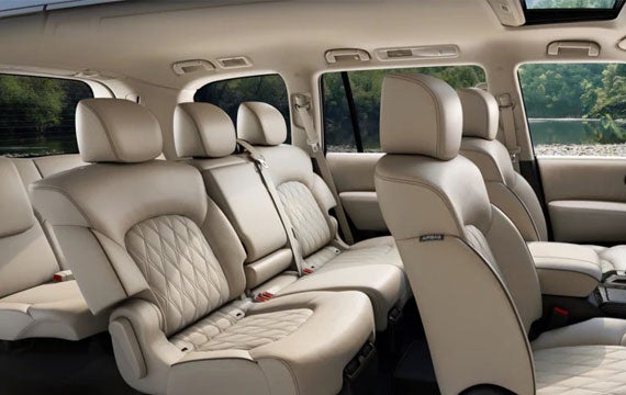 2023 Nissan Armada showing 8 seats | Hubler Nissan in Indianapolis IN