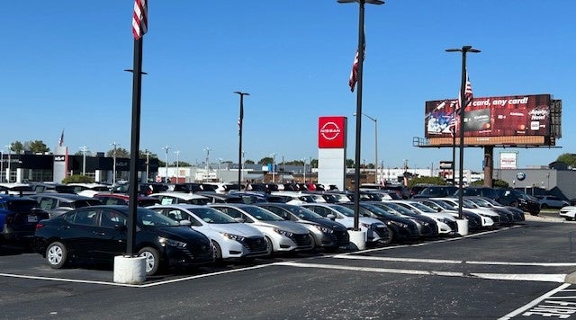 Hubler Nissan dealership Indianapolis exterior