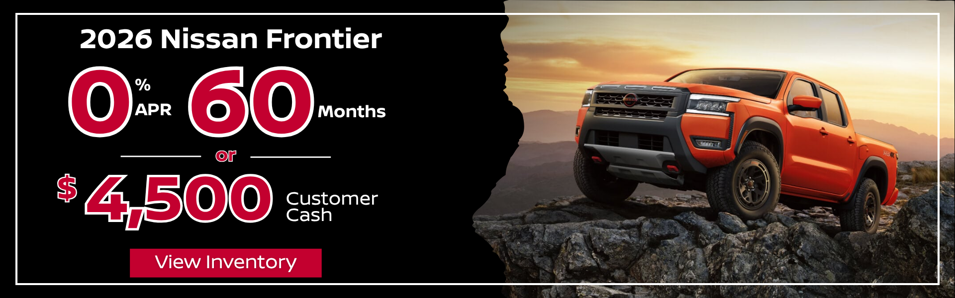 2026 Nissan Frontier