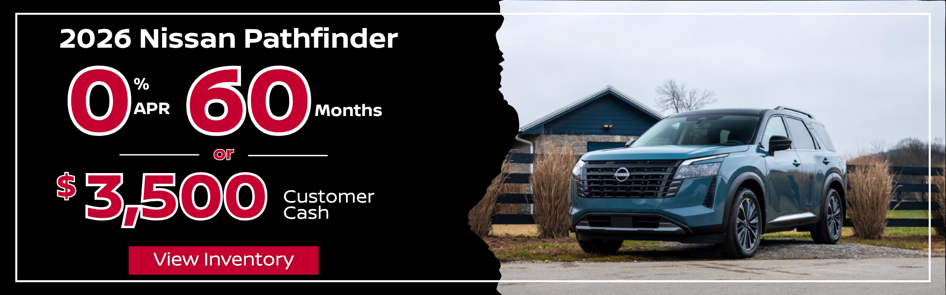 2026 Nissan Pathfinder Offer