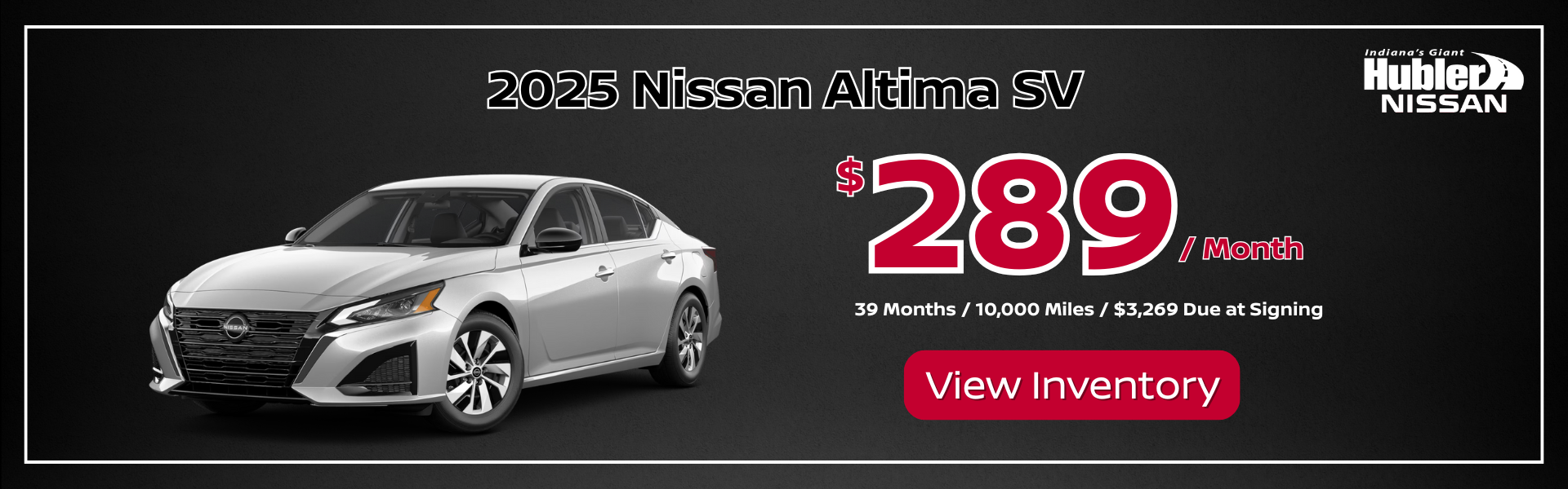 2025 Nissan Altima Lease Offer