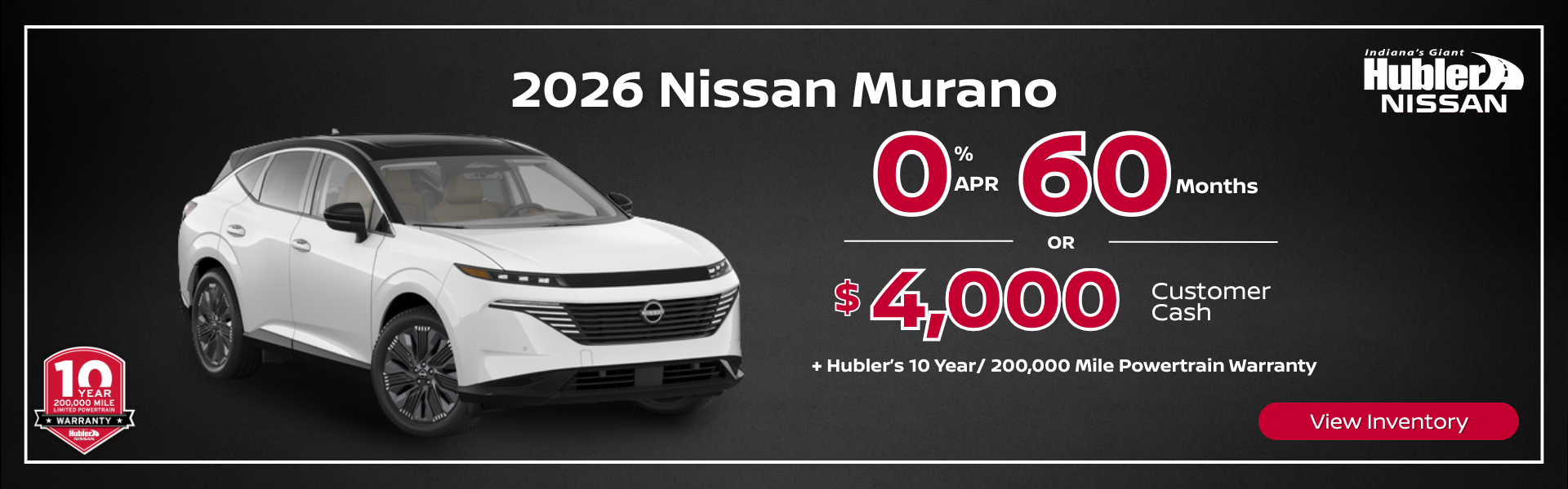 2026 Murano APR