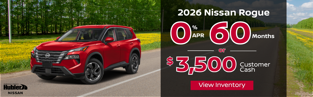 New 2026 Nissan Rogue Offers