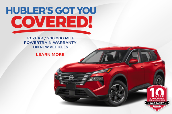 Hubler 10 year, 200,000 mile Powertrain Warranty.